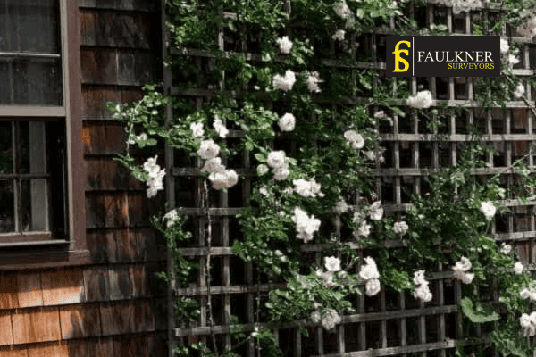 Can I put trellis on my Neighbours garage wall? 1 Can you add a trellis to your neighbours garage wall Islington ? Party Wall Surveyors Islington